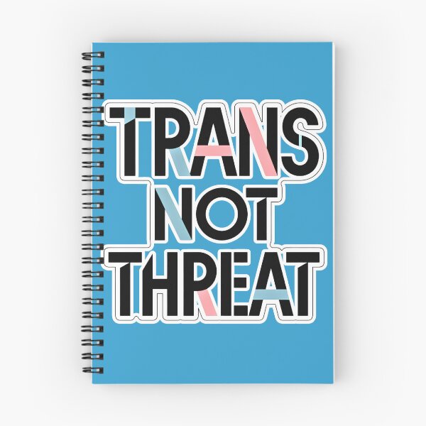 Item preview, Trans Not Threat V3 designed and sold by EvergreenPark - Tee Studio.