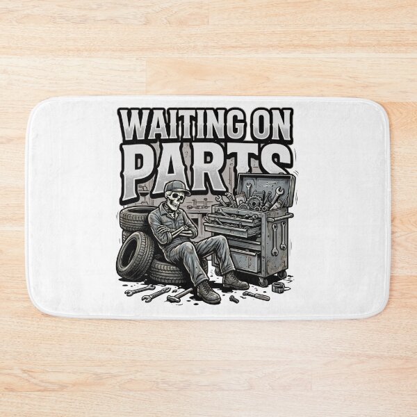 Item preview, garage mechanic skull repair humor designed and sold by ArtDesignTp.