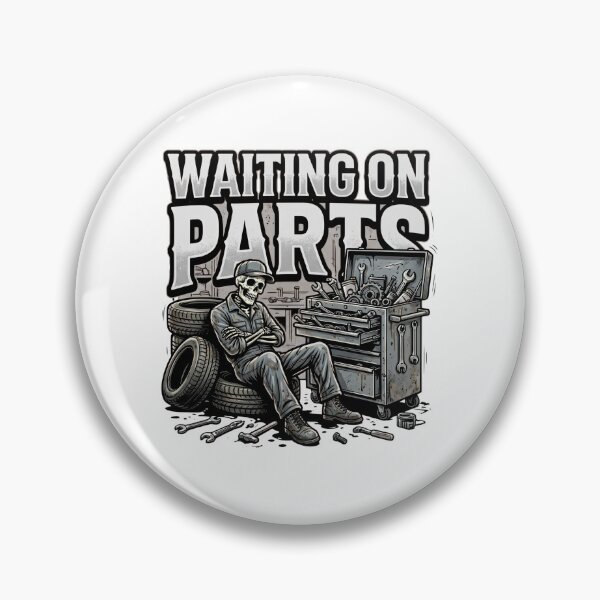 Item preview, garage mechanic skull repair humor designed and sold by ArtDesignTp.