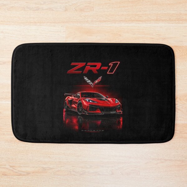 Item preview, Chevrolet Corvette ZR1 C8 Mid-Engine American Sports Car Vivid Art designed and sold by TheArtOfCar.