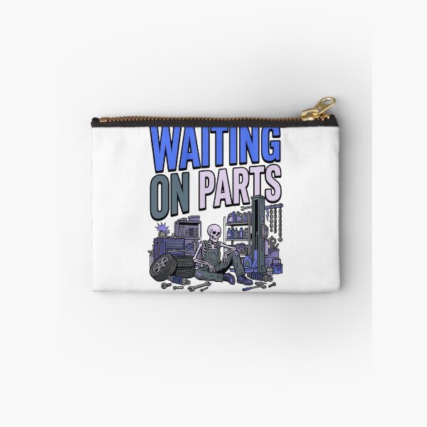 Item preview, funny mechanic waiting on car parts designed and sold by ArtDesignTp.