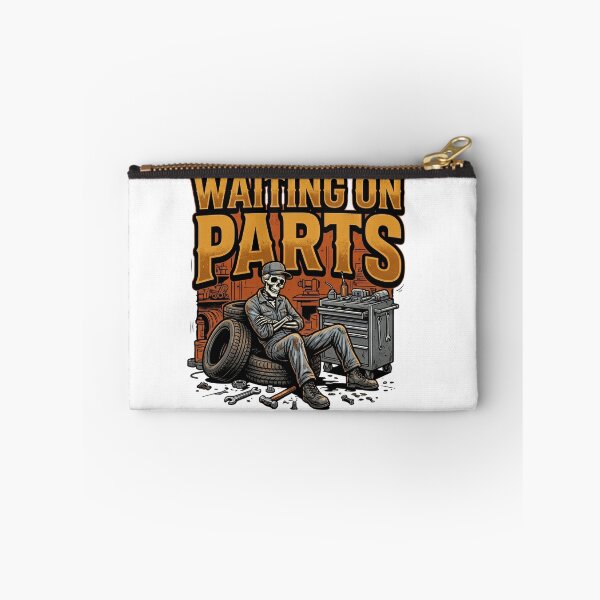 Item preview, skeleton mechanic shop life humor designed and sold by ArtDesignTp.