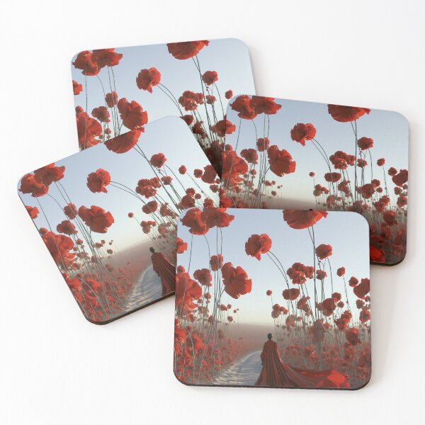 Item preview, Crimson Pilgrimage Through the Blooming Colossus designed and sold by oanaunciuleanu.