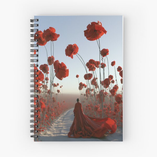 Item preview, Crimson Pilgrimage Through the Blooming Colossus designed and sold by oanaunciuleanu.