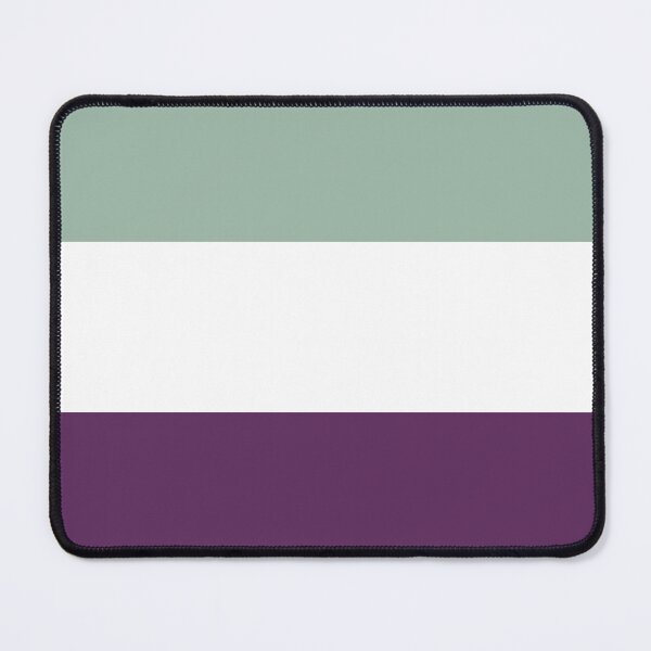 Item preview, 3 Three AUBERGINE PURPLE, MUTED GREEN and WHITE Horizontal STRIPES designed and sold by RachelMacht.