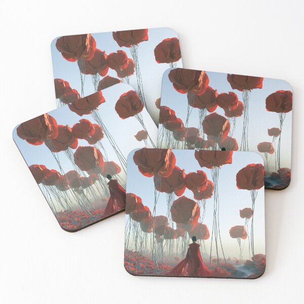 Item preview, Crimson Pilgrimage Through the Blooming Colossus designed and sold by oanaunciuleanu.