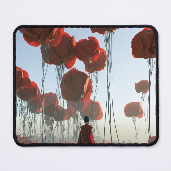 Item preview, Crimson Pilgrimage Through the Blooming Colossus designed and sold by oanaunciuleanu.