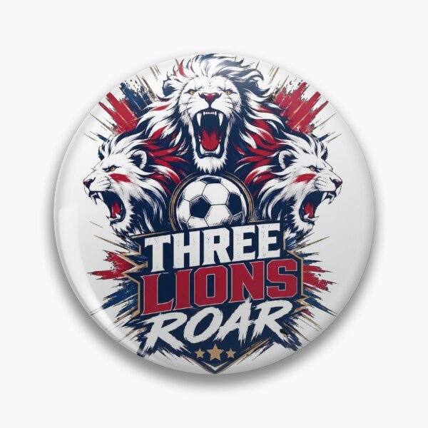 Item preview, Three Lions Roar England World Cup 26 Tee designed and sold by TshirtHeros.