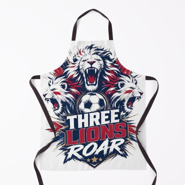 Item preview, Three Lions Roar England World Cup 26 Tee designed and sold by TshirtHeros.
