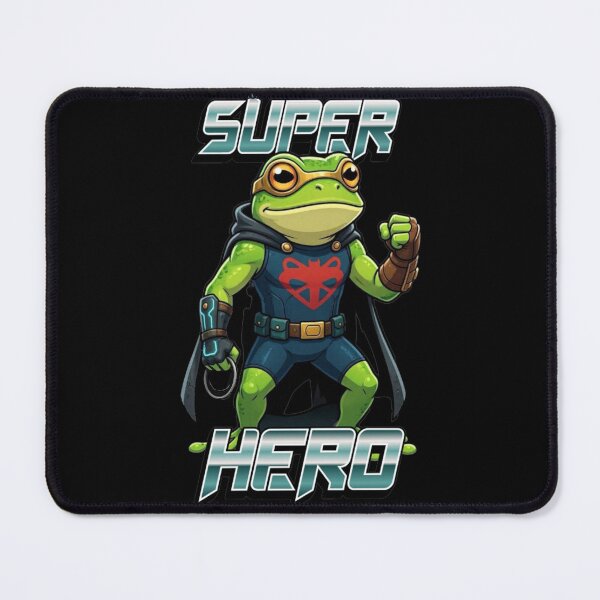Item preview, Super Hero Frog designed and sold by TheEndDesign.