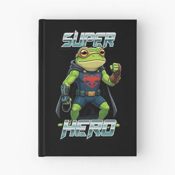 Item preview, Super Hero Frog designed and sold by TheEndDesign.