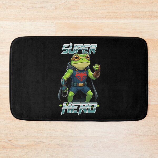 Item preview, Super Hero Frog designed and sold by TheEndDesign.