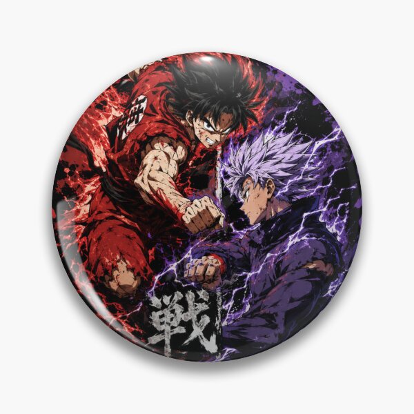 Item preview, Shadow Clash Samurai – Diseño de anime de batalla con aura neón designed and sold by UnknownFrame.