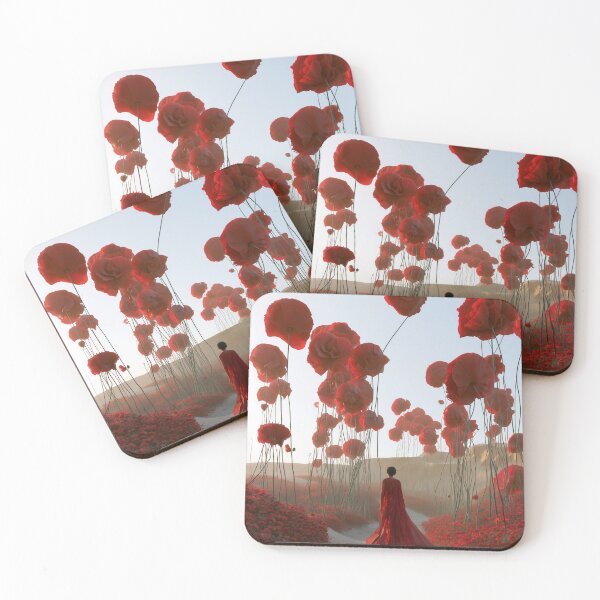 Item preview, Crimson Pilgrimage Through the Blooming Colossus designed and sold by oanaunciuleanu.