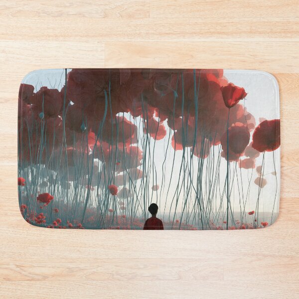 Item preview, Crimson Pilgrimage Through the Blooming Colossus designed and sold by oanaunciuleanu.