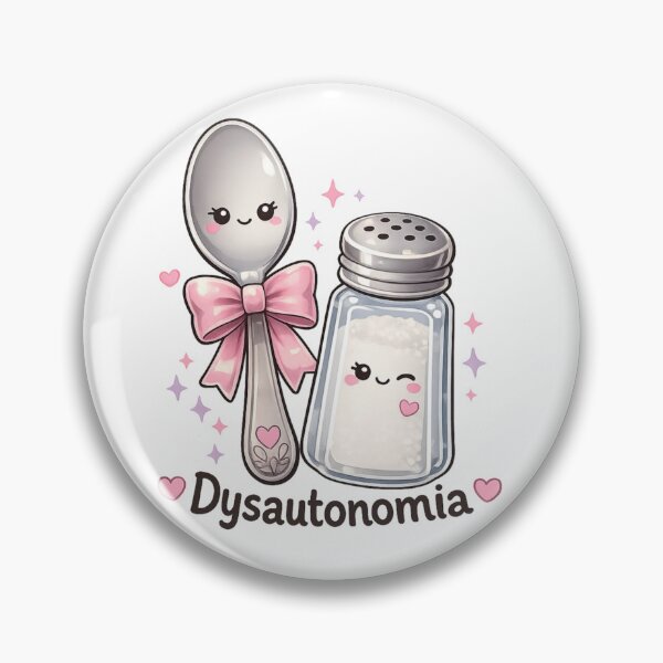 Item preview, Salty Spoonie Dysautonomia Awareness designed and sold by Nicolette Love.
