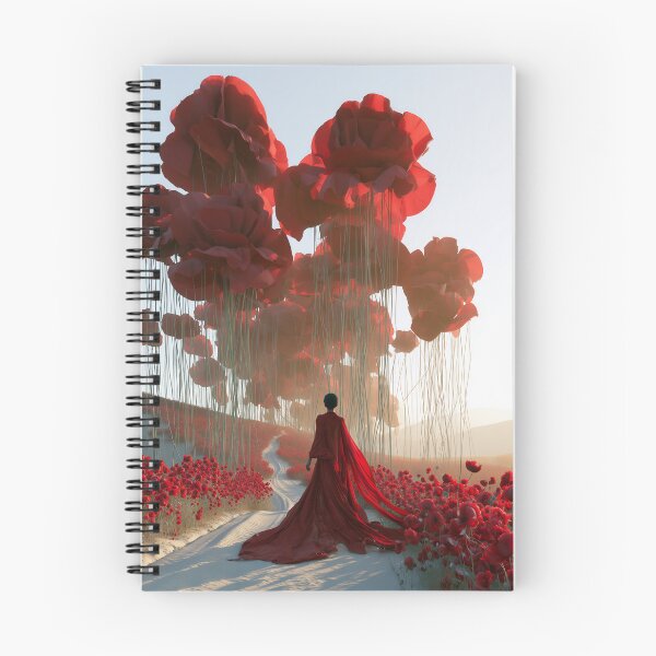 Item preview, Crimson Pilgrimage Through the Blooming Colossus designed and sold by oanaunciuleanu.