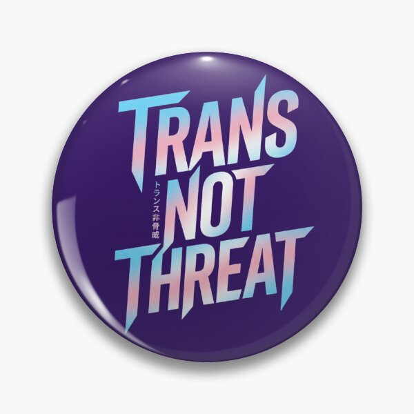 Item preview, Trans Not Threat V5 designed and sold by EvergreenPark - Tee Studio.
