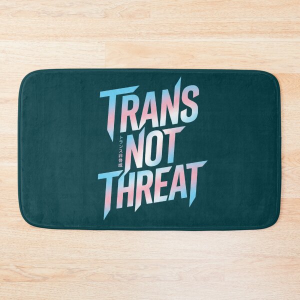Item preview, Trans Not Threat V5 designed and sold by EvergreenPark - Tee Studio.
