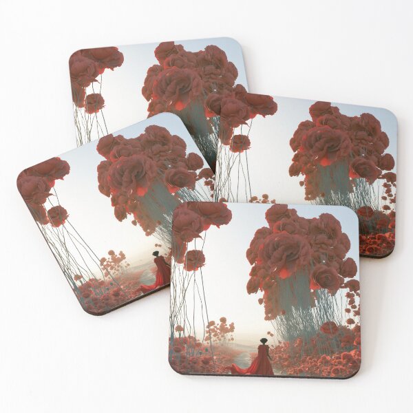 Item preview, Crimson Pilgrimage Through the Blooming Colossus designed and sold by oanaunciuleanu.