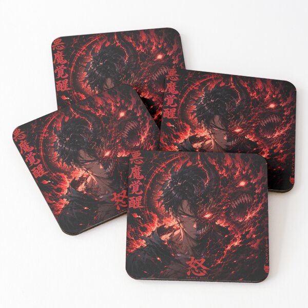 Item preview, Demon Rage Awakening – Dark Anime Transformation Design designed and sold by UnknownFrame.