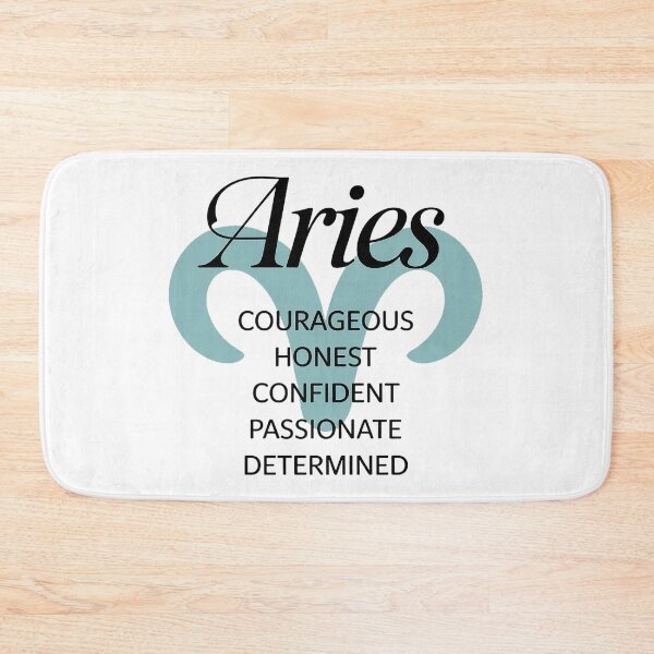 Item preview, Aries Zodiac Sign Personality Shirt – Courageous Confident Passionate designed and sold by Cool-cat-art.