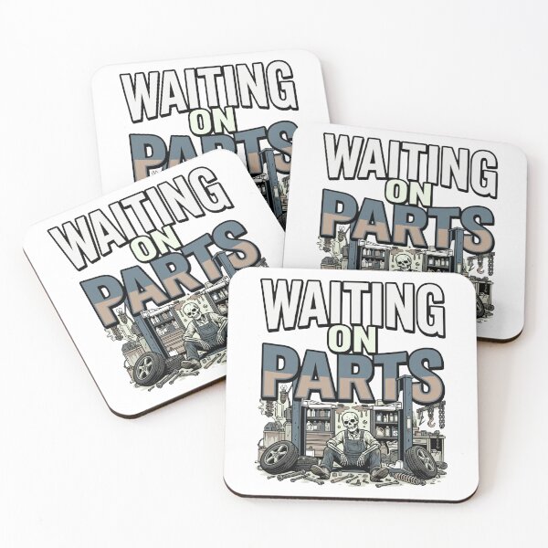 Item preview, waiting on parts skeleton repair humor designed and sold by ArtDesignTp.
