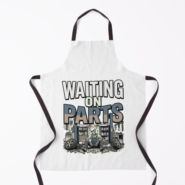 Item preview, waiting on parts skeleton repair humor designed and sold by ArtDesignTp.