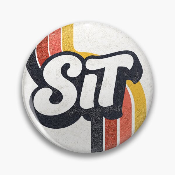 Item preview, SIT RETRO LOGO designed and sold by SimplyInTime.