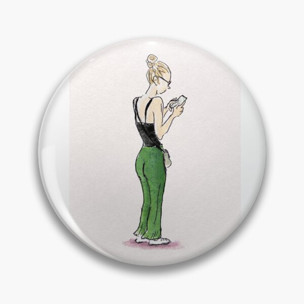 Item preview, Parisian portrait of women, watercolor drawing designed and sold by kramzouk.
