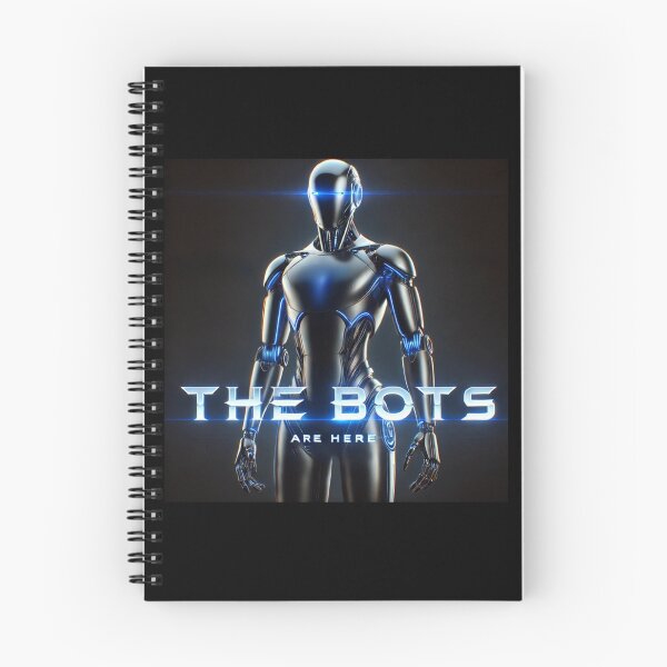 Item preview, humanoid robot AI Robots Future Tech Design | The Bots Are Coming Futuristic  designed and sold by TEEJAMBOREE.