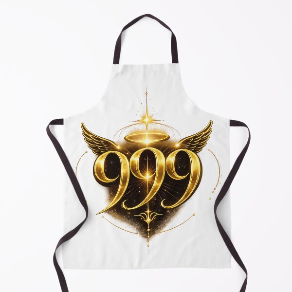 Item preview, Golden Angel Number 999 Celestial Design designed and sold by HiteshArt111.