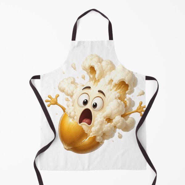 Item preview, Funny Surprised Popcorn Character Cartoon designed and sold by jgvisualarts.