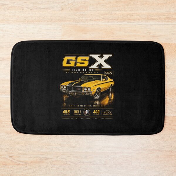 Item preview, 1970 Buick GSX Stage 1 Saturn Yellow Classic Muscle Car Vintage Art designed and sold by TheArtOfCar.