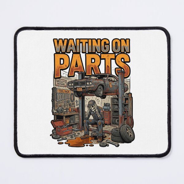 Item preview, funny mechanic bones garage life designed and sold by ArtDesignTp.