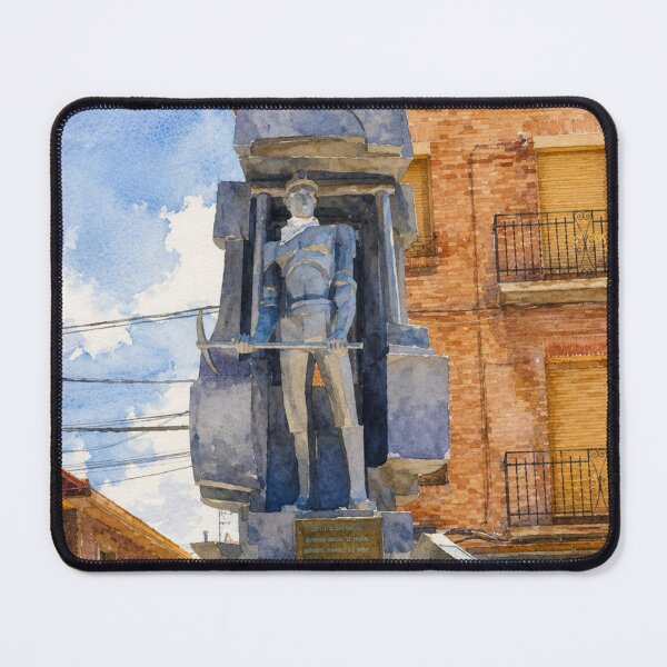 Item preview, The Miner of Utrillas – Urban Watercolor of Aragon designed and sold by Miradas del Mundo.