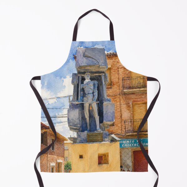 Item preview, The Miner of Utrillas – Urban Watercolor of Aragon designed and sold by Miradas del Mundo.