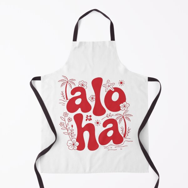 Item preview, Aloha Retro Floral Typography designed and sold by Tdesignsale.