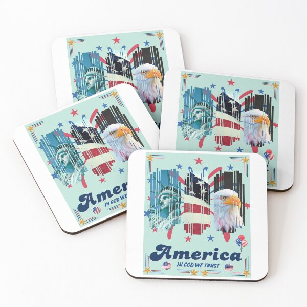 Item preview, AMERICA - IN GOD WE TRUST designed and sold by charlesjewel.