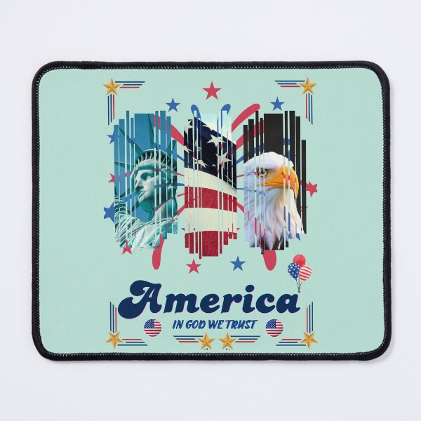 Item preview, AMERICA - IN GOD WE TRUST designed and sold by charlesjewel.