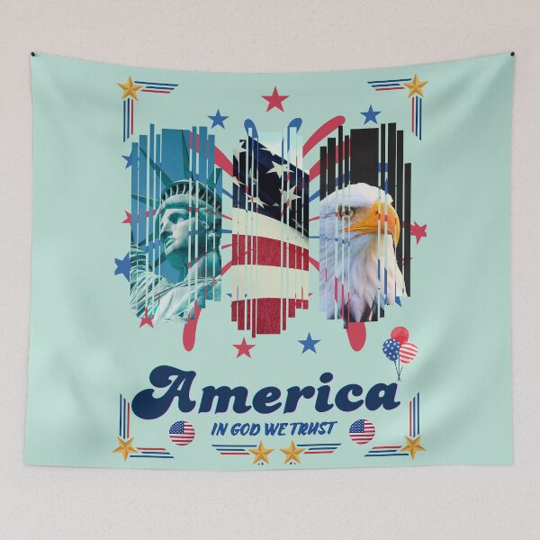 Item preview, AMERICA - IN GOD WE TRUST designed and sold by charlesjewel.