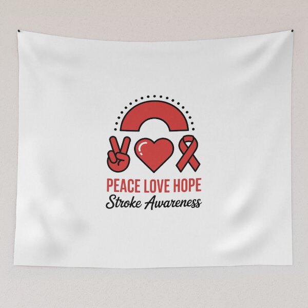Item preview, Peace Love Hope awareness ribbon designed and sold by jkrphoto.