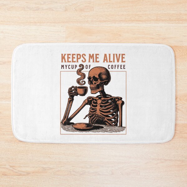 Item preview, Skeleton Design Coffee Lover Gift  designed and sold by MyCozyCorner24.
