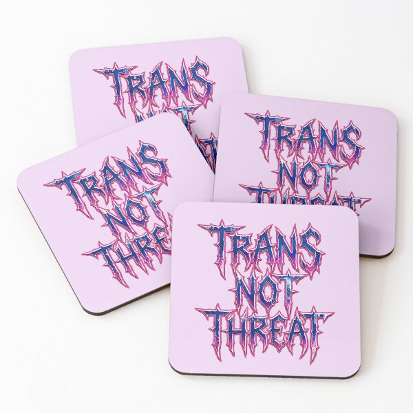 Item preview, Trans Not Threat V6 designed and sold by EvergreenPark - Tee Studio.