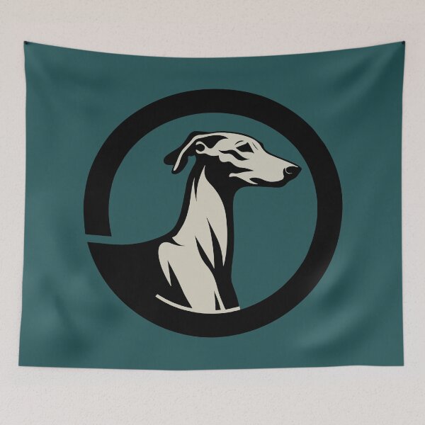 Item preview, Galgo logo No. 14 designed and sold by GALOGO – Art for Sighthounds & Animal Welfare.