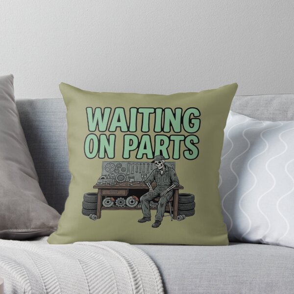 Item preview, skeleton garage mechanic funny design designed and sold by ArtDesignTp.