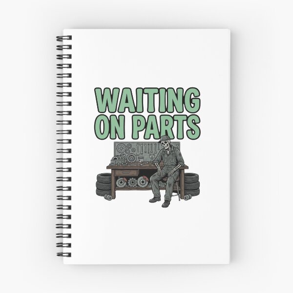 Item preview, skeleton garage mechanic funny design designed and sold by ArtDesignTp.