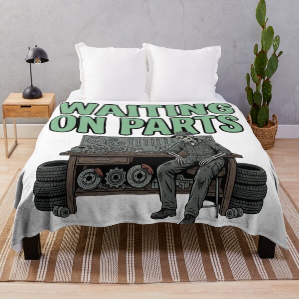 Item preview, skeleton garage mechanic funny design designed and sold by ArtDesignTp.