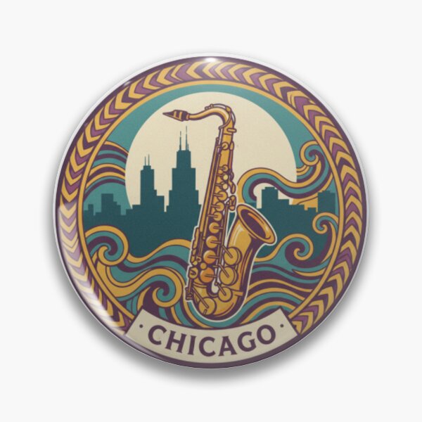 Artikelvorschau, Chicago entworfen und verkauft von JonysCreativeDesigns.
