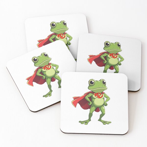 Item preview, Super Hero Frog designed and sold by TheEndDesign.